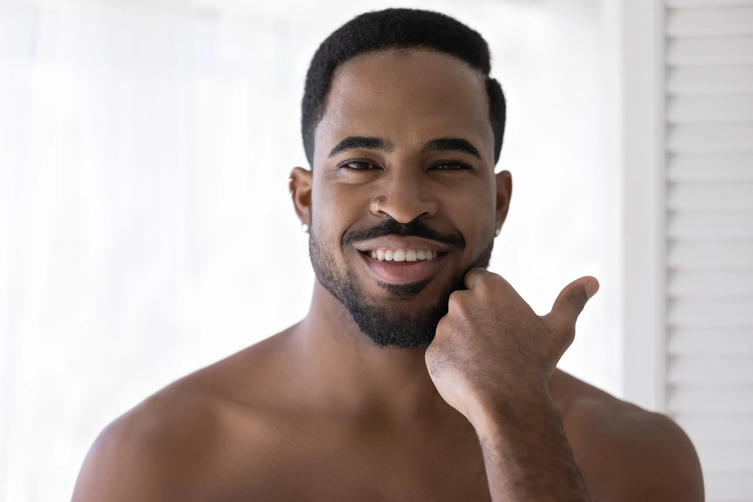 barba corta perfecta